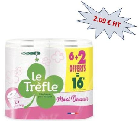 papier toilette le treffle + prix